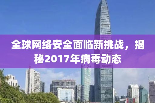 全球网络安全面临新挑战，揭秘2017年病毒动态