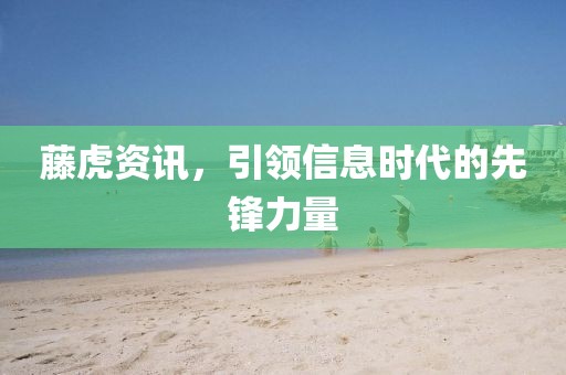 藤虎资讯，引领信息时代的先锋力量