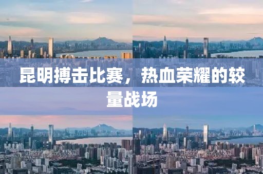 昆明搏击比赛，热血荣耀的较量战场