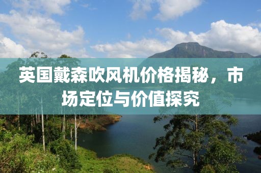 英国戴森吹风机价格揭秘，市场定位与价值探究