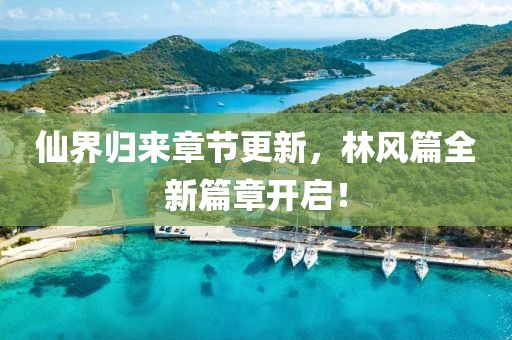 仙界归来章节更新，林风篇全新篇章开启！