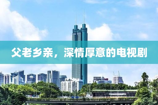 父老乡亲，深情厚意的电视剧