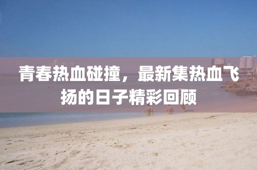 青春热血碰撞，最新集热血飞扬的日子精彩回顾