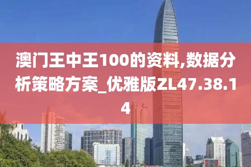 澳门王中王100的资料,数据分析策略方案_优雅版ZL47.38.14