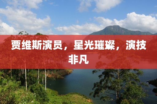 贾维斯演员，星光璀璨，演技非凡
