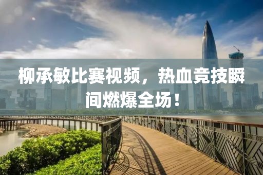 柳承敏比赛视频，热血竞技瞬间燃爆全场！