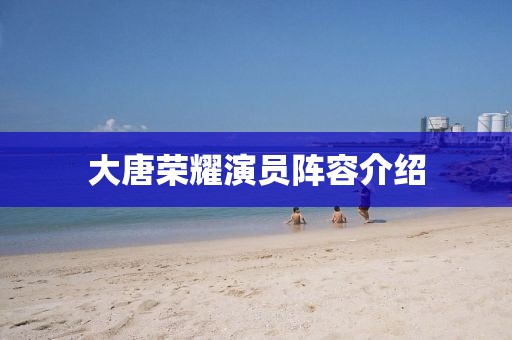大唐荣耀演员阵容介绍