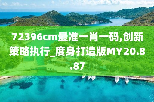 72396cm最准一肖一码,创新策略执行_度身打造版MY20.8.87