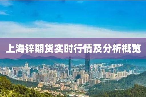 上海锌期货实时行情及分析概览