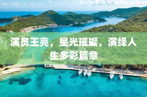 演员王亮，星光璀璨，演绎人生多彩篇章