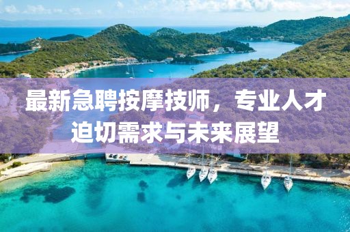 最新急聘按摩技师，专业人才迫切需求与未来展望