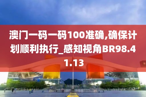 澳门一码一码100准确,确保计划顺利执行_感知视角BR98.41.13