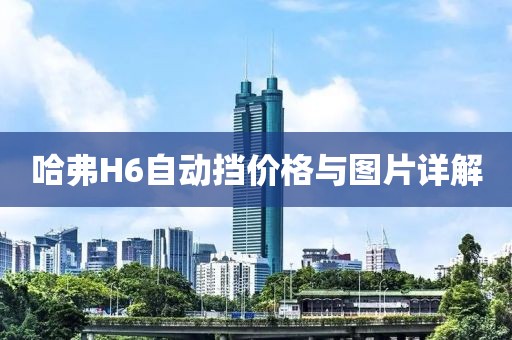 哈弗H6自动挡价格与图片详解