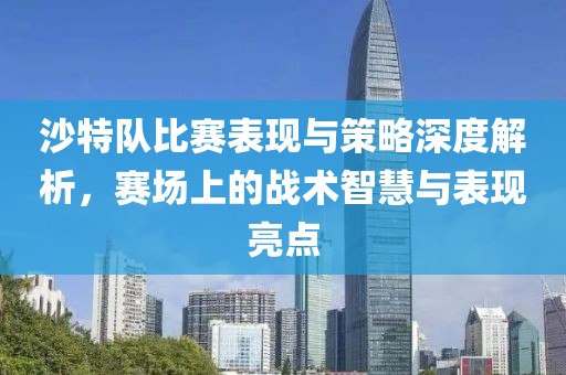 沙特队比赛表现与策略深度解析，赛场上的战术智慧与表现亮点
