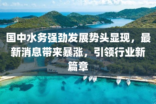 国中水务强劲发展势头显现，最新消息带来暴涨，引领行业新篇章
