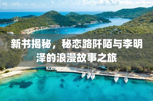 新书揭秘，秘恋路阡陌与李明泽的浪漫故事之旅