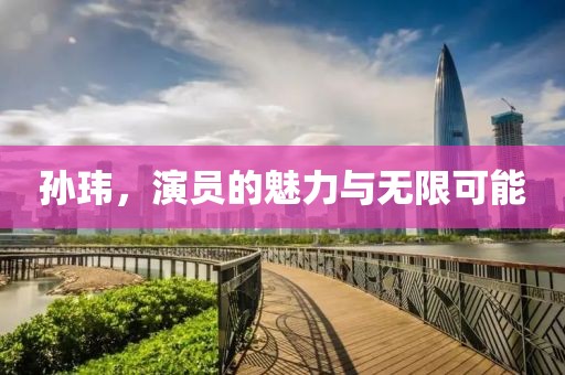 孙玮，演员的魅力与无限可能