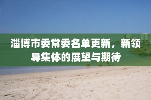 淄博市委常委名单更新，新领导集体的展望与期待