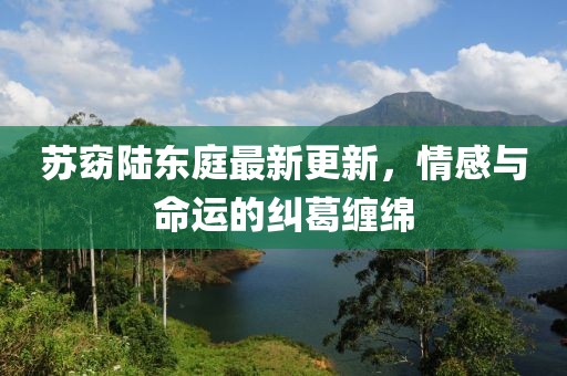 苏窈陆东庭最新更新，情感与命运的纠葛缠绵