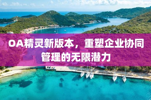OA精灵新版本，重塑企业协同管理的无限潜力