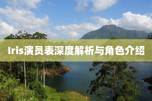Iris演员表深度解析与角色介绍