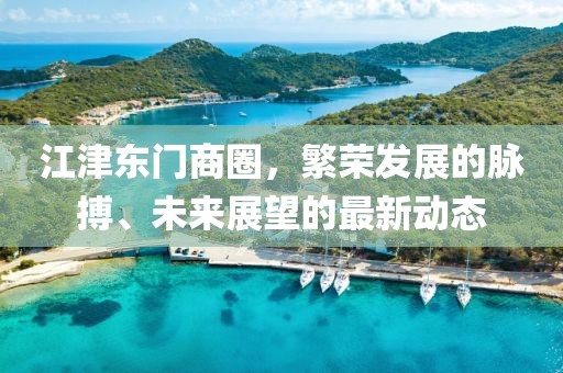 江津东门商圈，繁荣发展的脉搏、未来展望的最新动态
