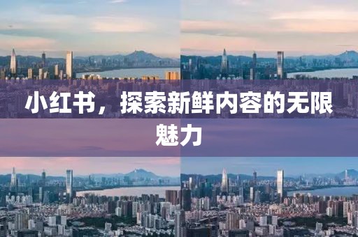 小红书，探索新鲜内容的无限魅力