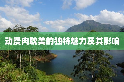 动漫肉耽美的独特魅力及其影响