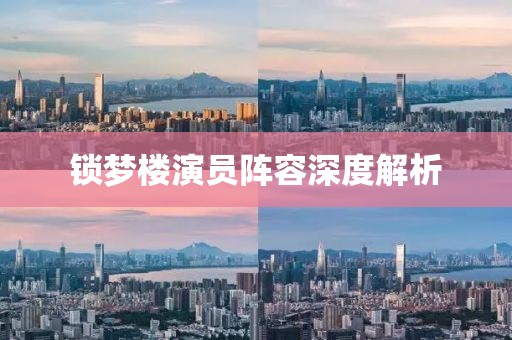 锁梦楼演员阵容深度解析