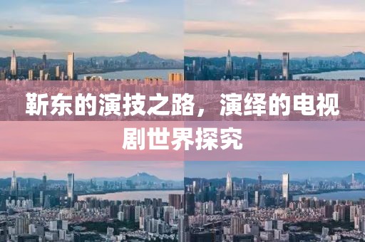靳东的演技之路，演绎的电视剧世界探究