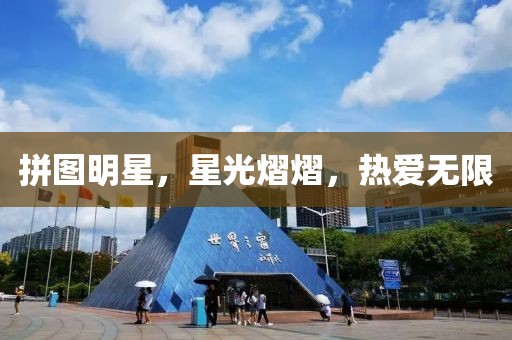 拼图明星，星光熠熠，热爱无限