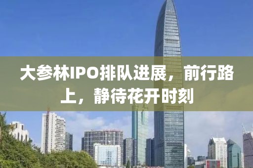 大参林IPO排队进展，前行路上，静待花开时刻