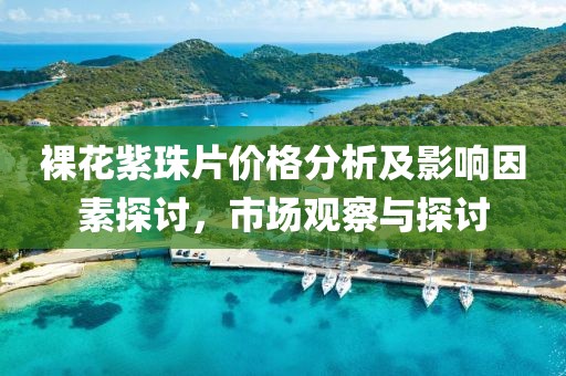 裸花紫珠片价格分析及影响因素探讨，市场观察与探讨
