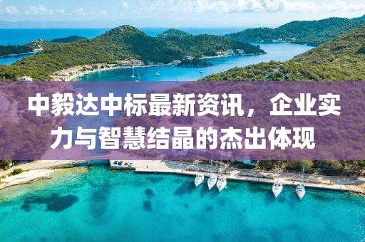 中毅达中标最新资讯，企业实力与智慧结晶的杰出体现