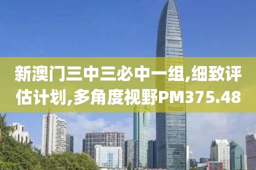 新澳门三中三必中一组,细致评估计划,多角度视野PM375.48