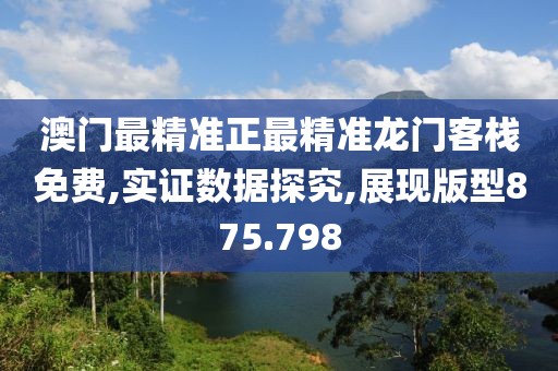 澳门最精准正最精准龙门客栈免费,实证数据探究,展现版型875.798