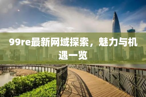 99re最新网域探索，魅力与机遇一览