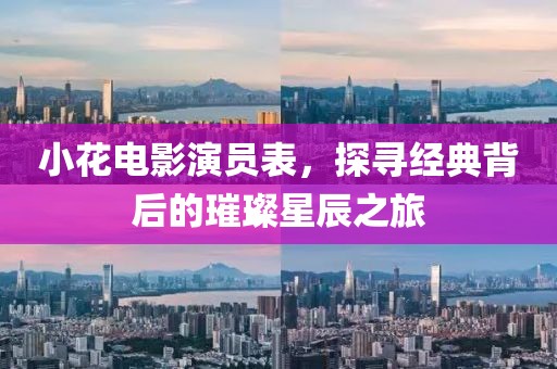 小花电影演员表，探寻经典背后的璀璨星辰之旅