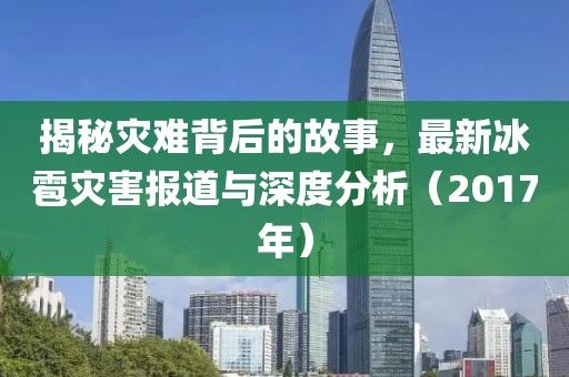 揭秘灾难背后的故事，最新冰雹灾害报道与深度分析（2017年）