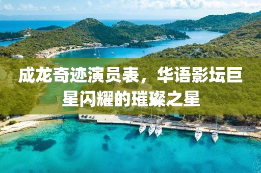 成龙奇迹演员表，华语影坛巨星闪耀的璀璨之星
