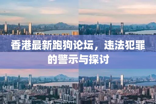 香港最新跑狗论坛，违法犯罪的警示与探讨