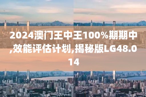 2024澳门王中王100%期期中,效能评估计划,揭秘版LG48.014