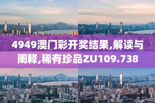 4949澳门彩开奖结果,解读与阐释,稀有珍品ZU109.738
