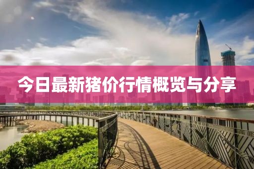 今日最新猪价行情概览与分享