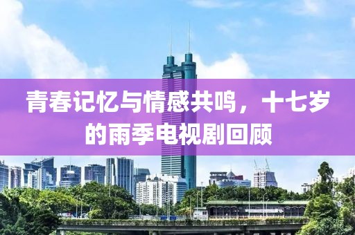 青春记忆与情感共鸣，十七岁的雨季电视剧回顾