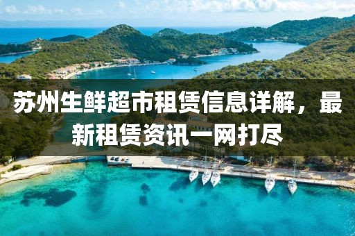 苏州生鲜超市租赁信息详解，最新租赁资讯一网打尽