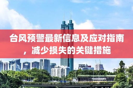 台风预警最新信息及应对指南，减少损失的关键措施