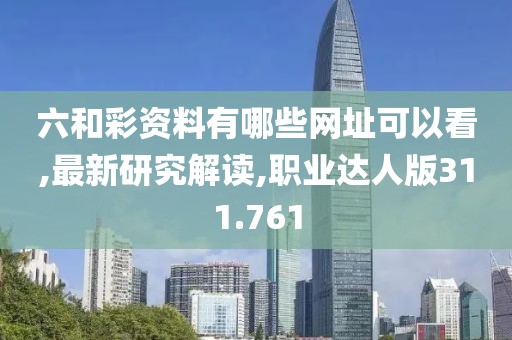 六和彩资料有哪些网址可以看,最新研究解读,职业达人版311.761