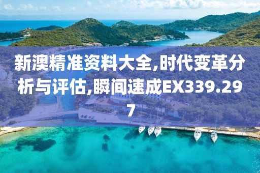 新澳精准资料大全,时代变革分析与评估,瞬间速成EX339.297
