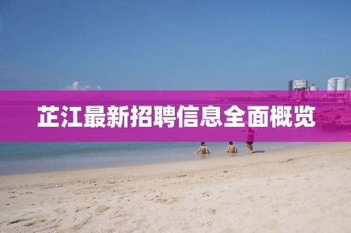 芷江最新招聘信息全面概览